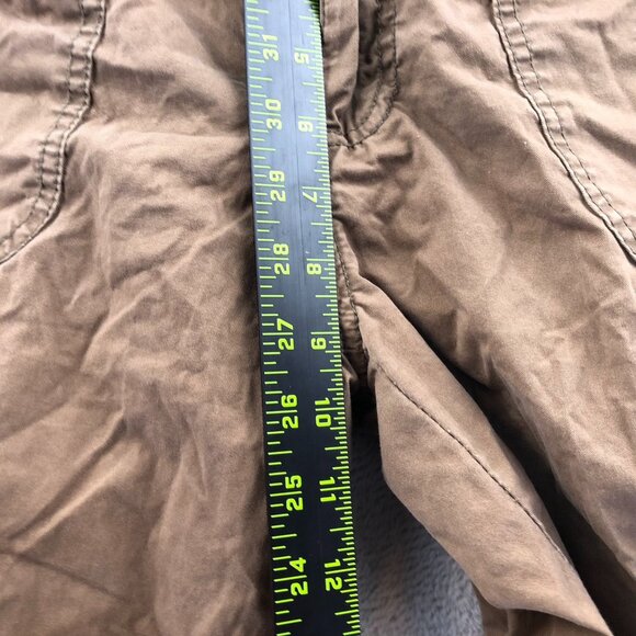 A New Approach A.N.A  Womens Cargo Capris Pants Size 14P Outdoors Tan Utility - Picture 6 of 14